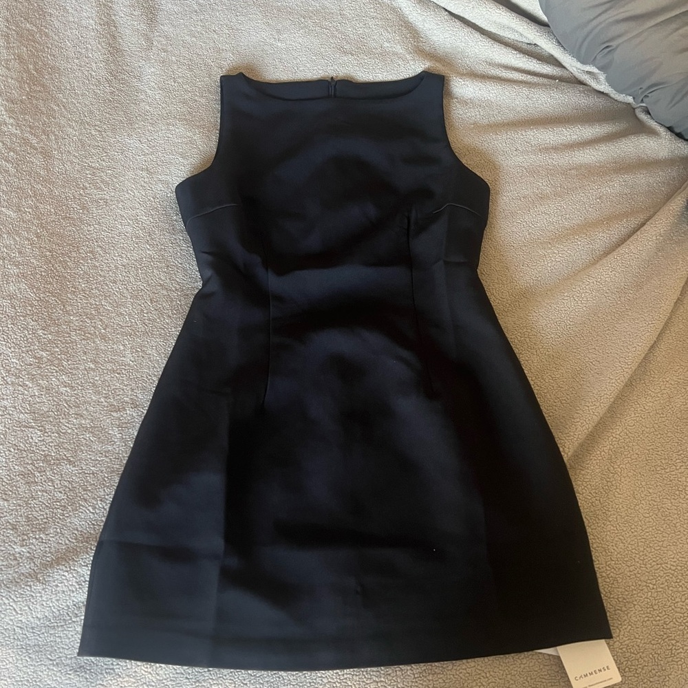 Black Sheath Mini Dress